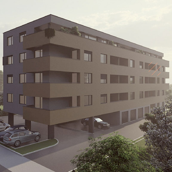 Dvosobni stan, 3.kat - 